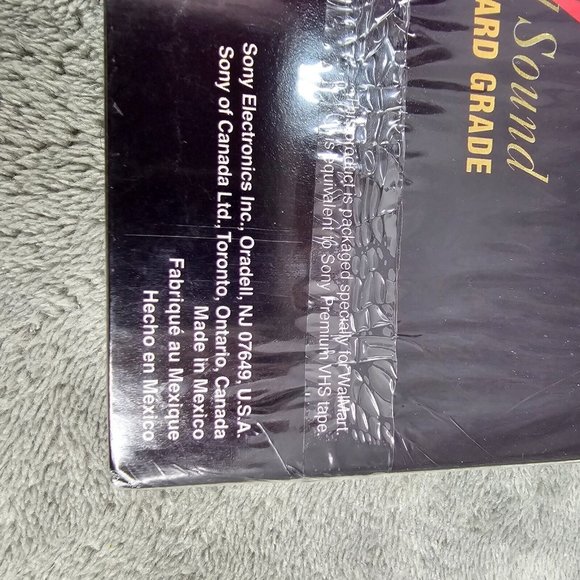 Sony Blank VHS Tapes (lot of 2) 8 hours EP Standard Grade T-160 High durability - Picture 11 of 12